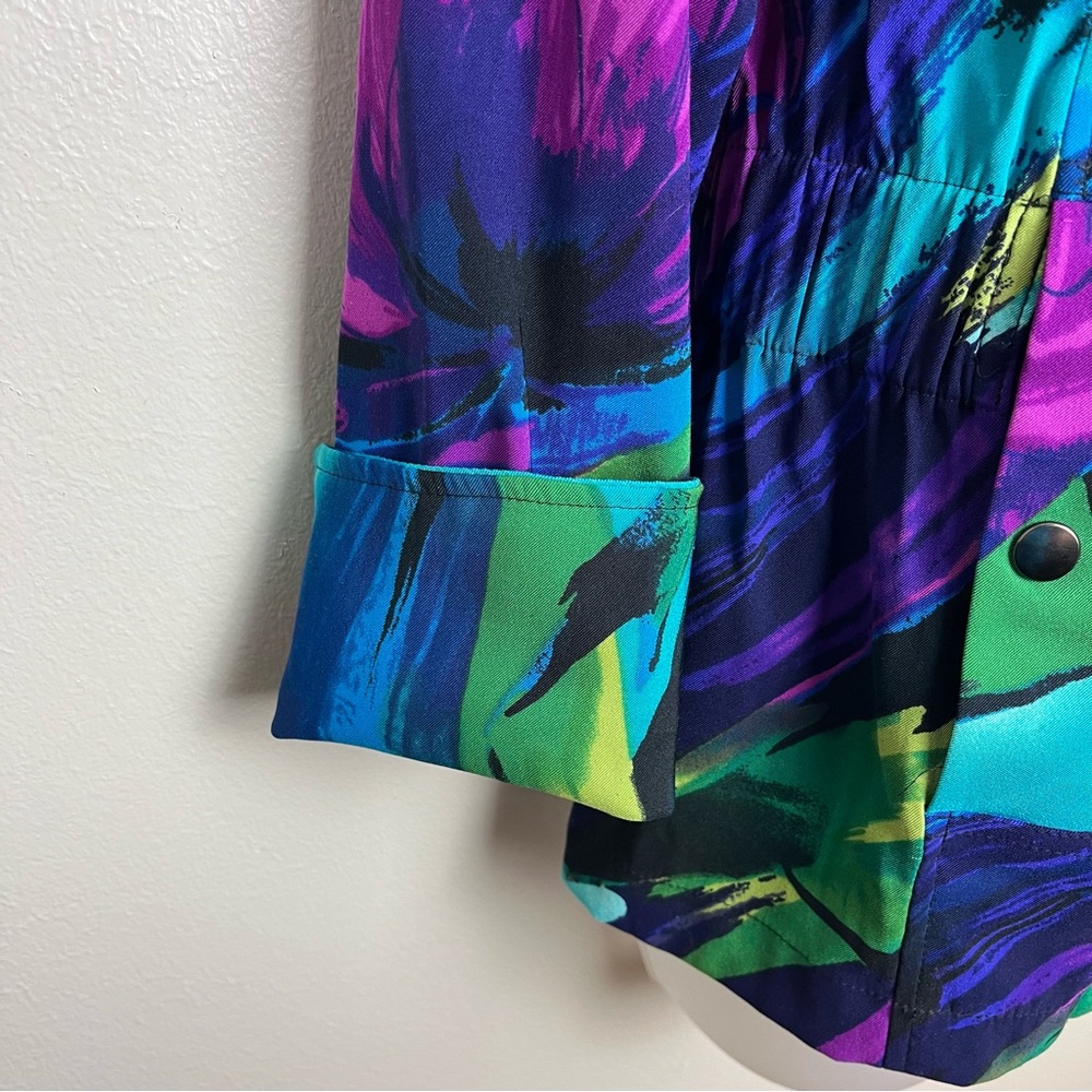 A La Carte Artsy Abstract Jacket - Picture 7 of 11